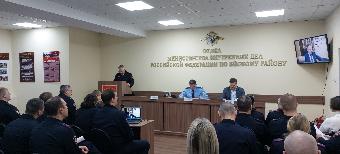 Ейские полицейские подвели итоги деятельности за 2025 год