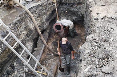 ГУП КК «Кубаньводкомплекс» осуществил замену участка канализационного коллектора в городе Ейске