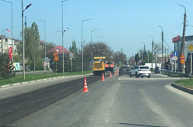 В Ейске ремонтируют участок улицы Богдана Хмельницкого