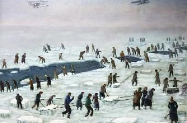 Ейск в годы Великой Отечественной войны. Ледовая оборона