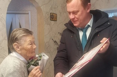 Ейчанка Анна Ивановна Парилова отмечает сегодня 99-й день рождения