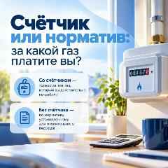 Счетчик или норматив: за какой газ платите вы?