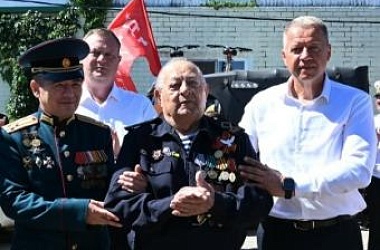 Ветерану Великой Отечественной войны, почетному гражданину Ейского района Михаилу Федоровичу Тимошенскому исполнилось 100 лет