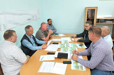 Сегодня состоялась комиссия по озеленению территории Ейского городского поселения Ейского района